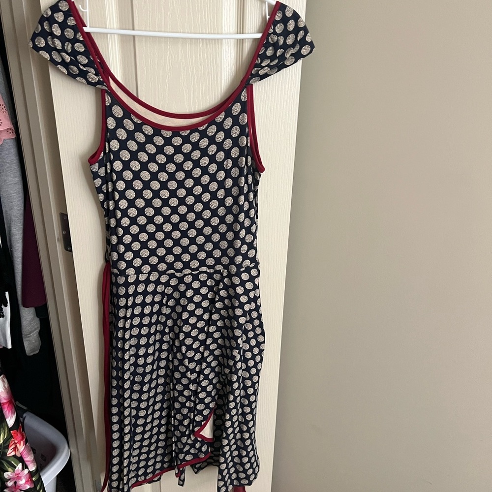 MIDI polka dot dress